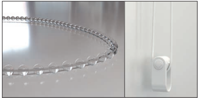 Bedienkette mit Sicherheitsspannvorrichtung