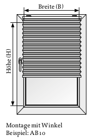 Aufmass Literise Duette/Plissee Aufmass Literise Duette/Plissee